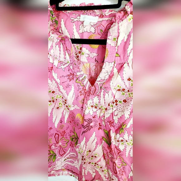 JENNIFER GRACE TOP RUFFLED SLEEVE SIZE XL - Picture 9 of 9